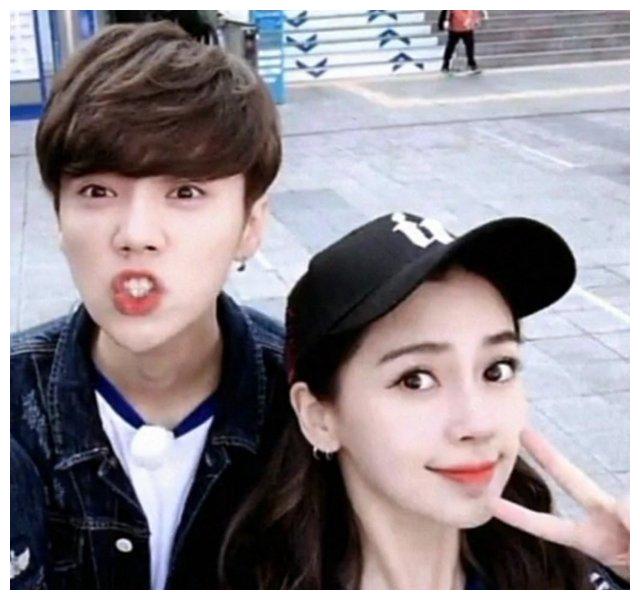 angelbaby画弟弟鹿晗,弟媳关晓彤秒猜出,"血缘关系"强