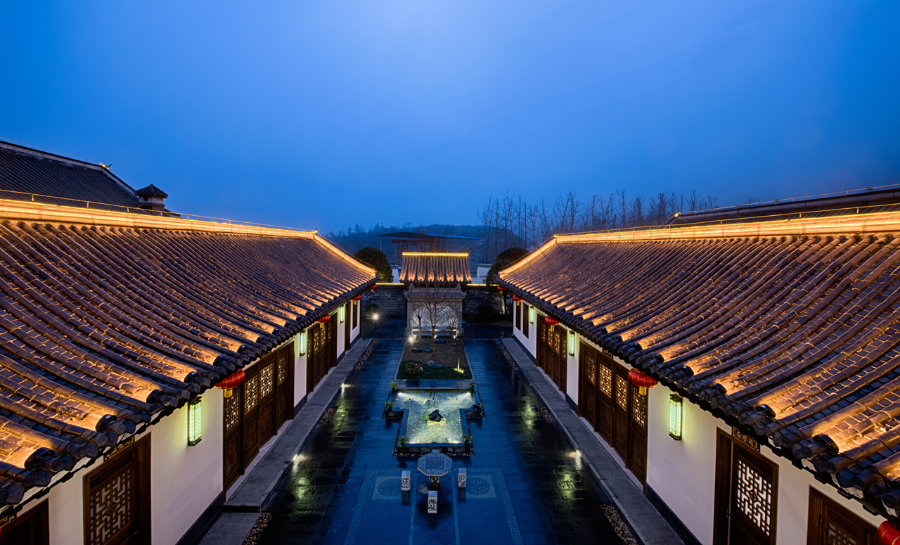 750㎡四合院酒店舒适宁静的新中式打造全新度假体验