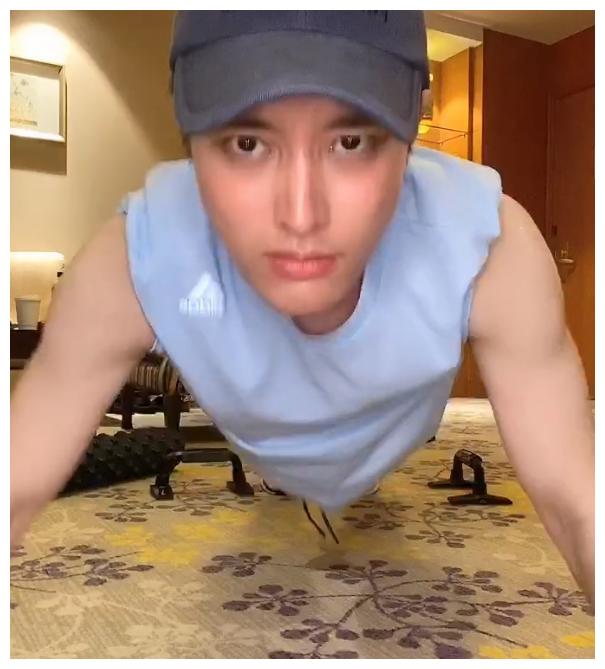 贾乃亮晒健身视频体力不支,鼻子出现不明突起,被疑整容后遗症
