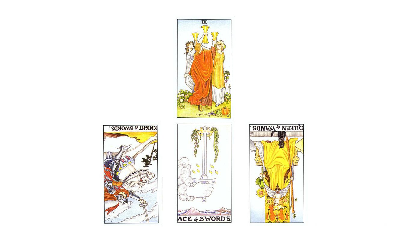 塔罗解牌技巧丨新手塔罗牌入门教程恋人金字塔案例分享