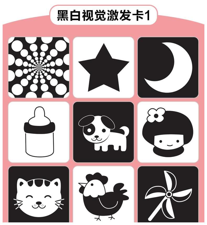 父母们对宝宝的早教越来越重视,作为锻炼宝宝视力的早教神器—黑白