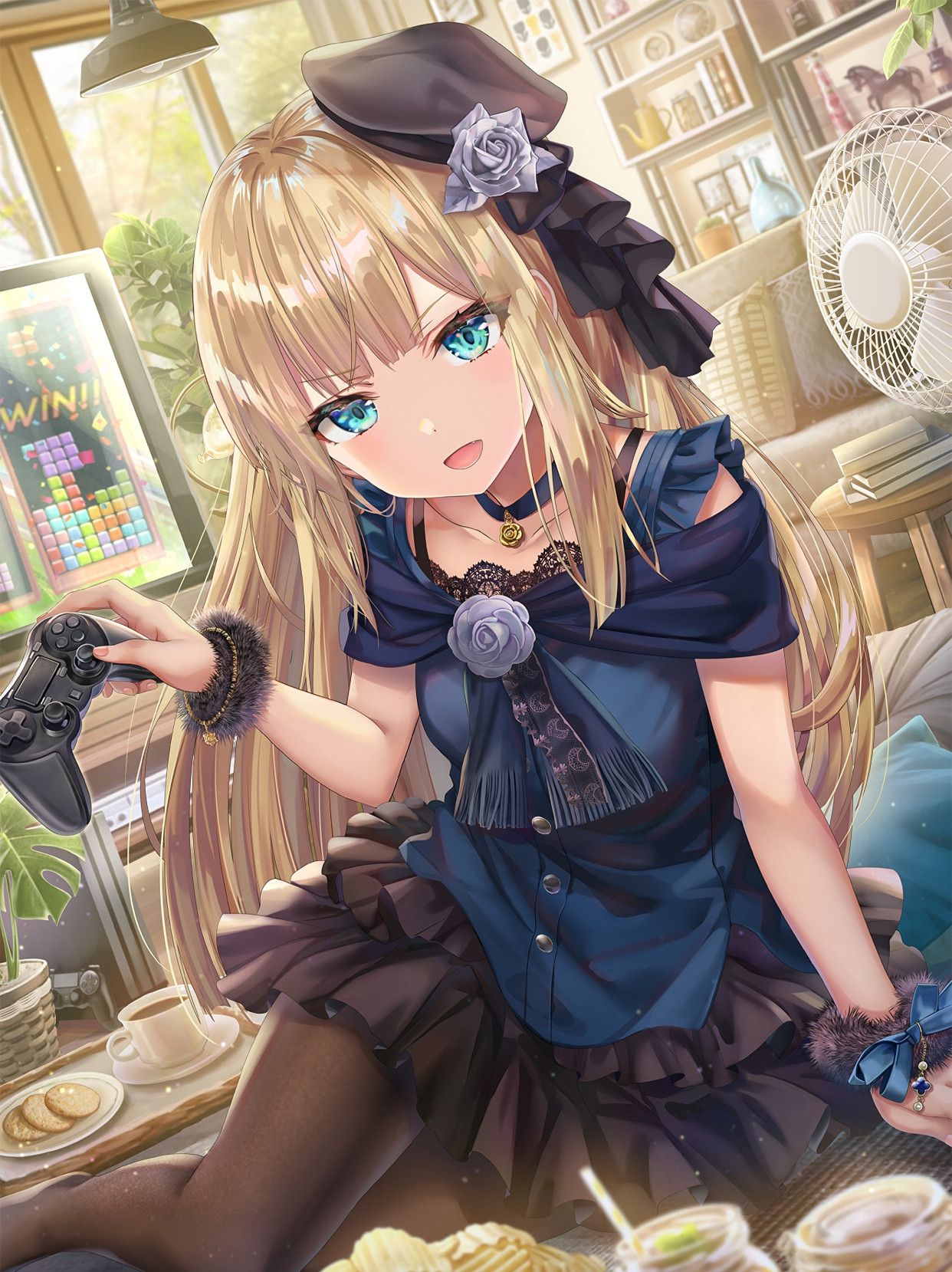 「p站画师」和莱妮丝酱玩游戏吧!日本画师torino的插画作品