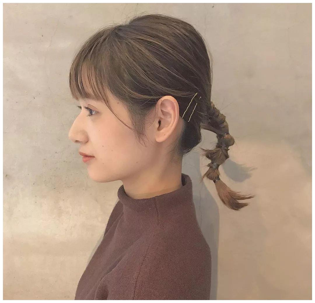 今年超火爆的日系马尾编发,真是可爱俏皮又好看!