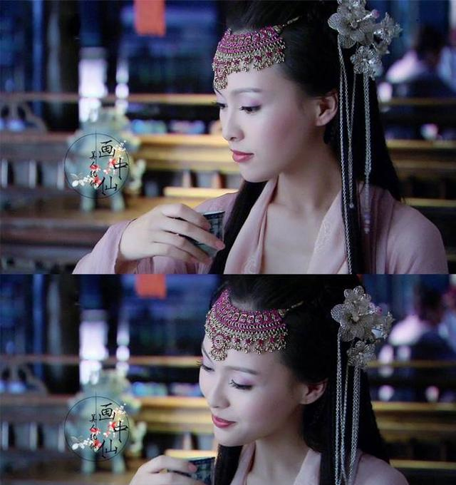 看之前唐嫣的剧照,这是仙女下凡吧,也太美了.