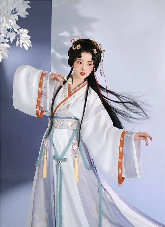周也的晋制汉服,被遗忘的最美汉服 - 晋制汉服形制 - 实验室设备网