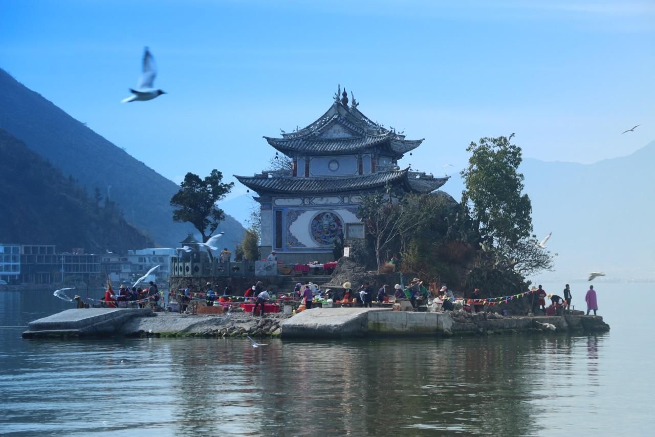 云南旅游景点推荐南诏风情岛旅游攻略低音号免费语音导游