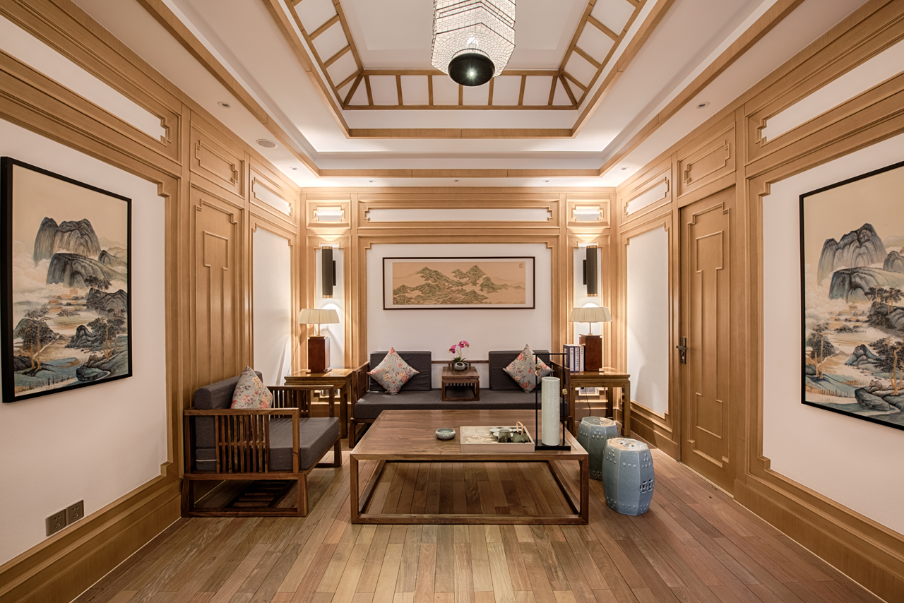 舒适宁静的新中式,打造全新度假体验|四合院|套房|厢房_新浪新闻