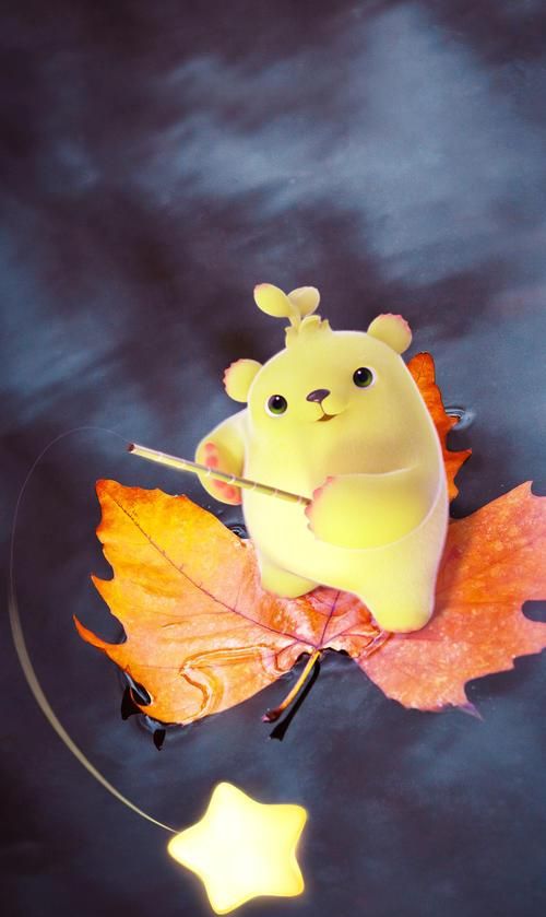 超可爱萌芽熊治愈系壁纸 你身边的小治愈