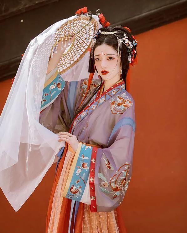 周也的晋制汉服,被遗忘的最美汉服 - 晋制汉服形制 - 实验室设备网