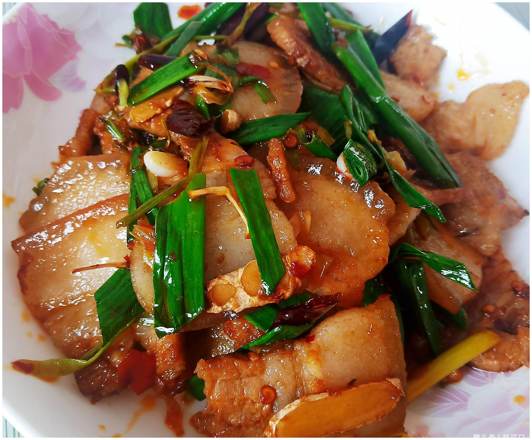 蒜苗回锅肉|蒜苗|回锅肉|肉片_新浪新闻