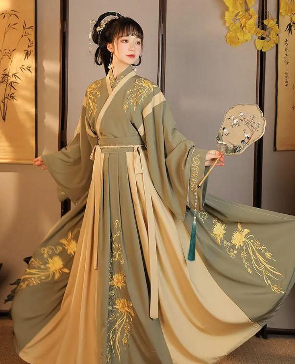 周也的晋制汉服,被遗忘的最美汉服 - 晋制汉服形制 - 实验室设备网