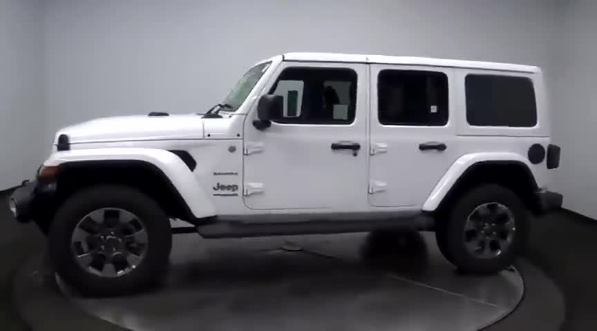 经典白色jeep牧马人男人的梦想汽车