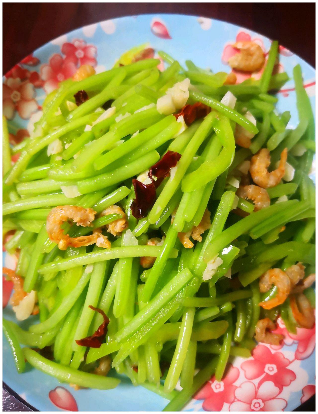 辣炒地瓜梗的做法__财经头条