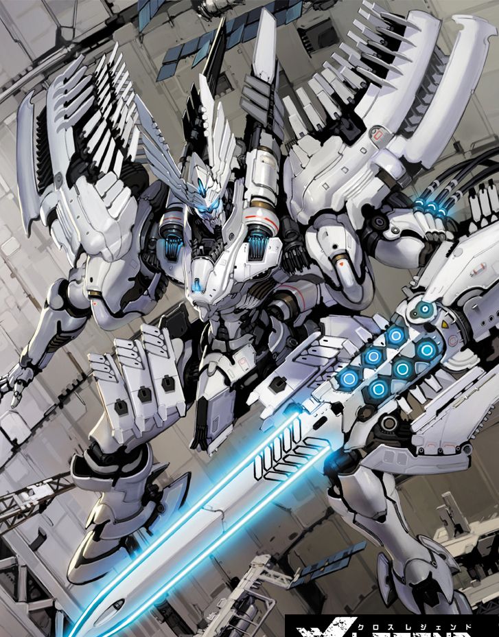 来自日本的插画师一组非常帅气的机甲插画作品!画面很有震撼力