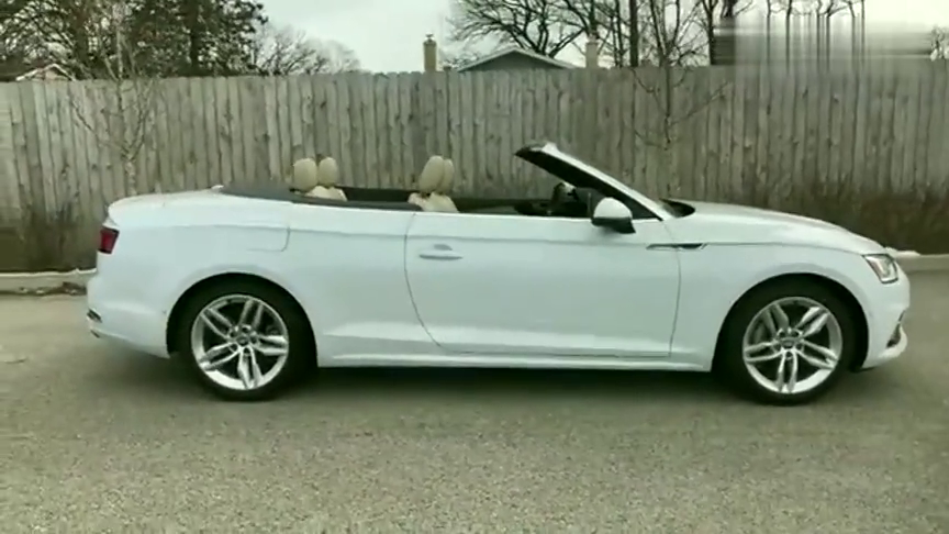 关于2019款奥迪a5敞篷版入库实拍,看了外观内饰买不买自己决定