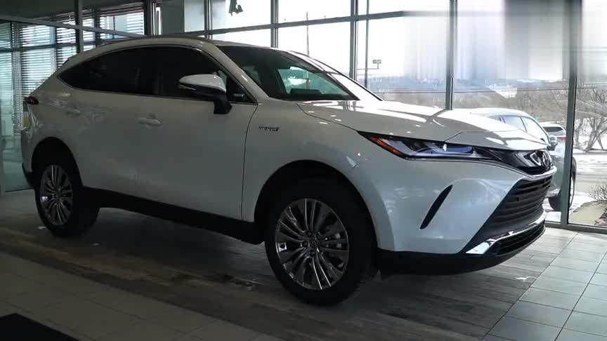 丰田全新大五座suv,2021款丰田锋兰达到店,太帅了,还想啥冠道