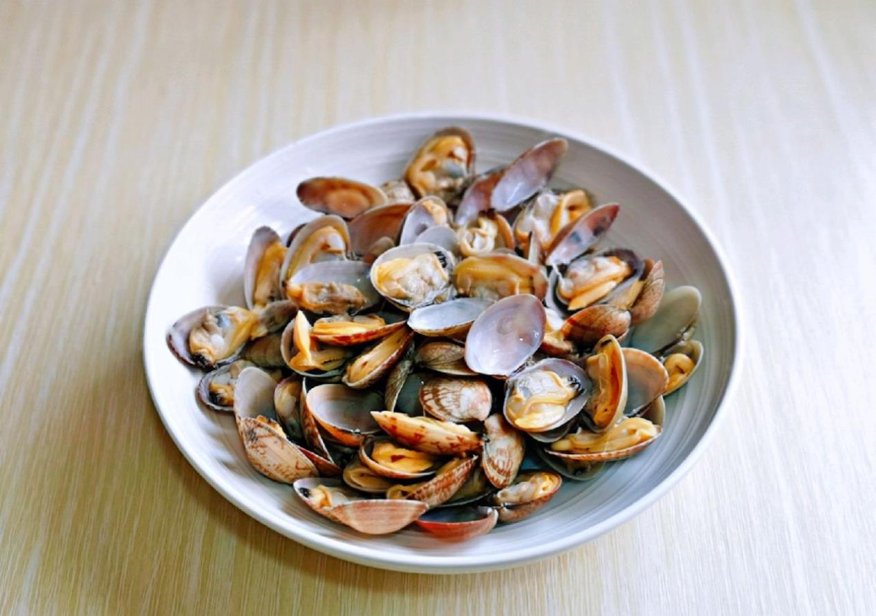 下酒菜酱香蒸花蛤鲜美好吃味道赞制作超简单