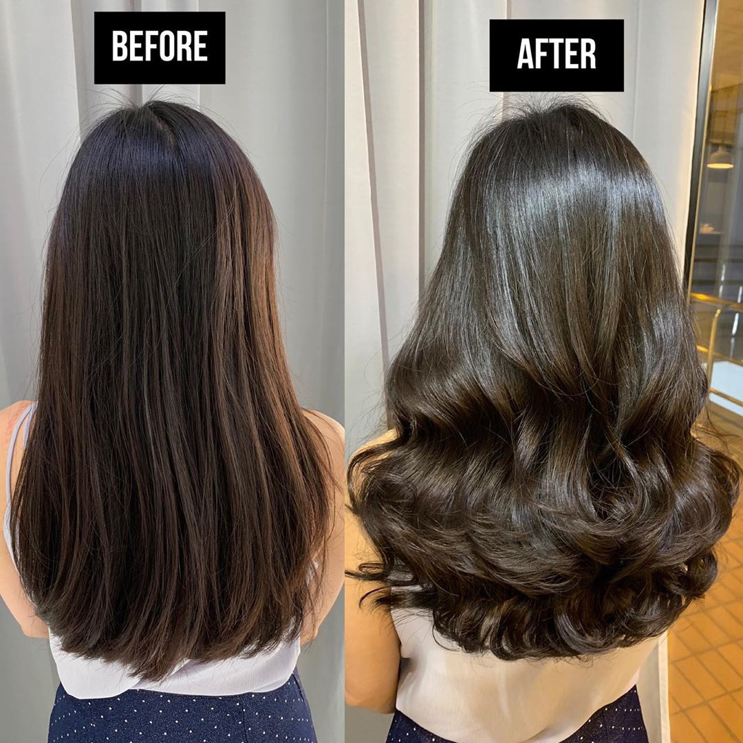 直发vs卷发,俏皮卷发更时尚,飘逸感的长发更气质