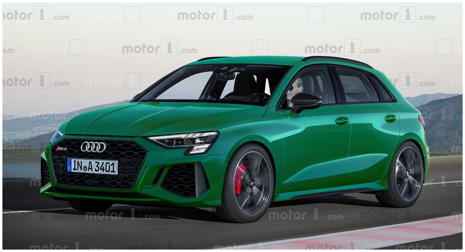 2021年奥迪rs3 sportback谍照发布
