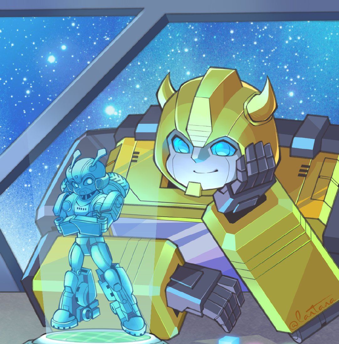 变形金刚同人漫画 从看到的第一眼就被深深的迷上了