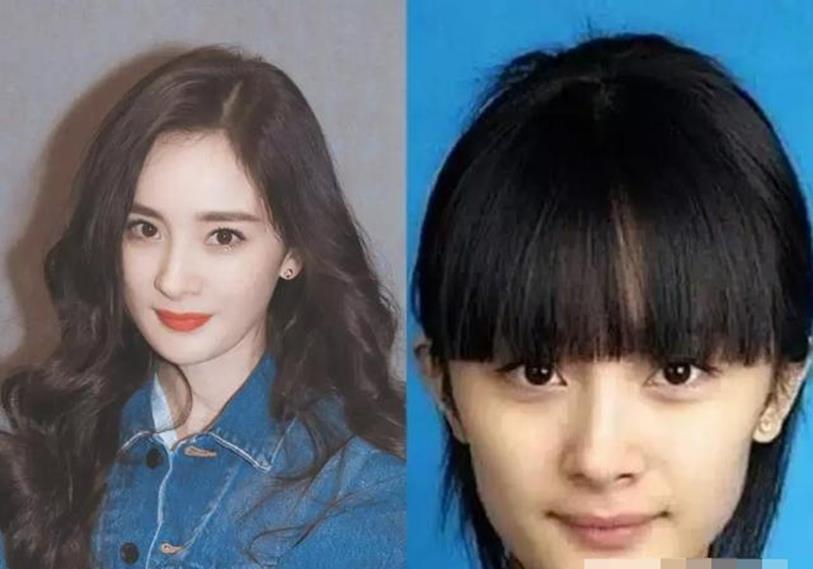 女星们的素颜照,张韶涵没法看,景甜大变样,人间富贵花何在?