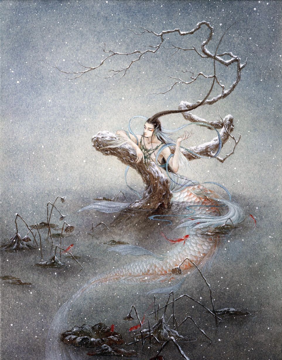 "百鬼画师"杉泽手绘:中国神话传说中的百鬼(一)