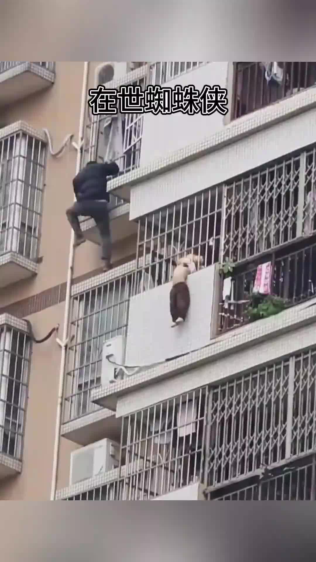 这就是蜘蛛侠啊，大哥真英雄