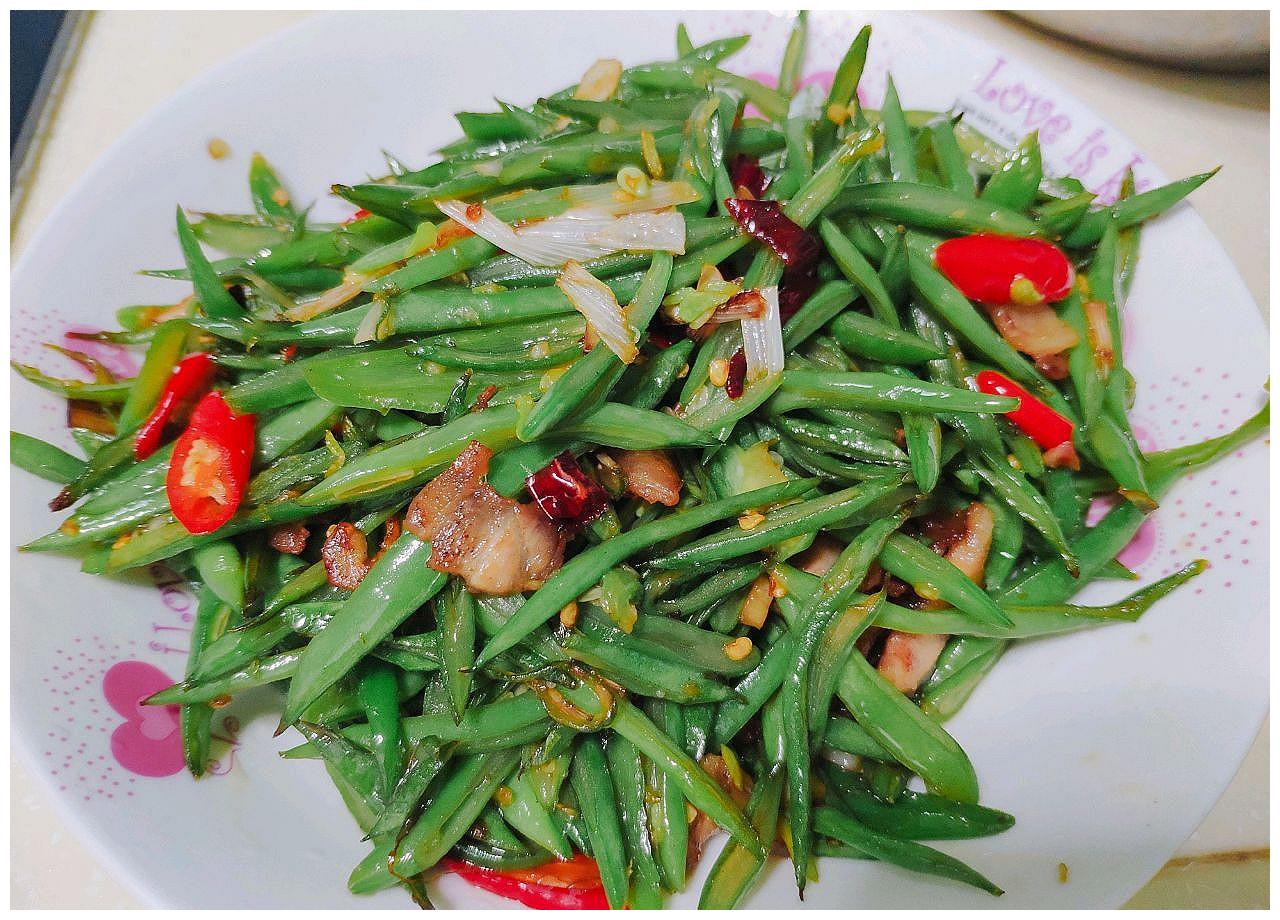 快手下饭菜,爆炒刀豆角