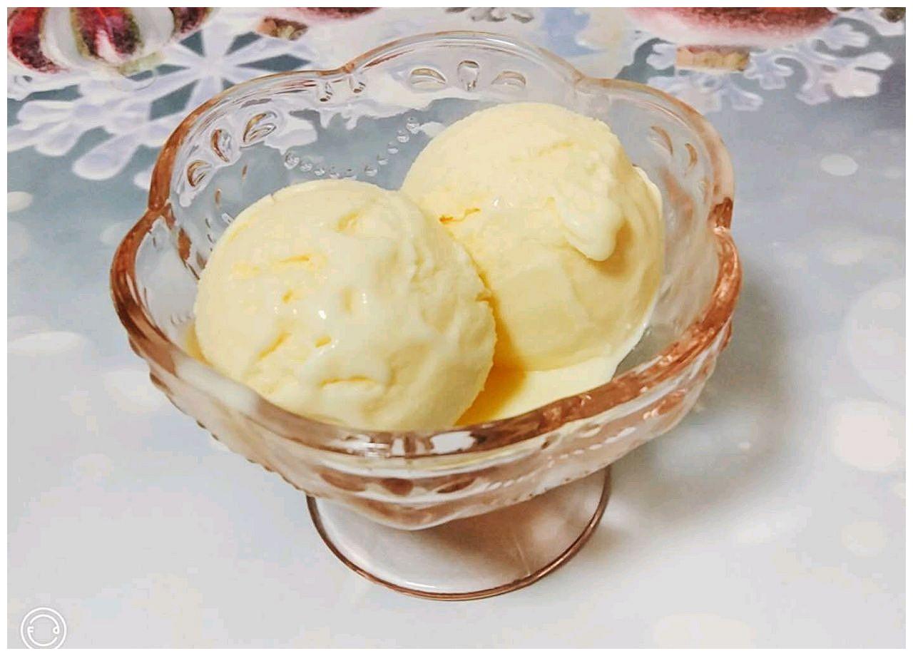 自制原味冰淇淋的做法