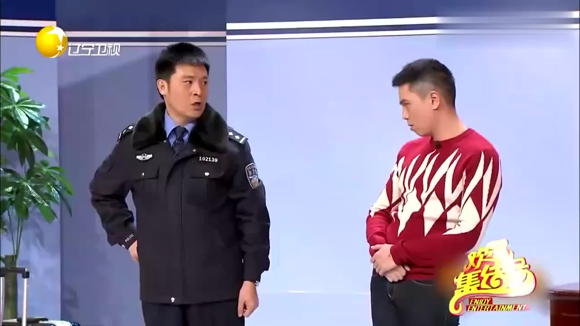 邵峰,孙涛演绎非常接地气的小品,民警做好事不留名,值得一看