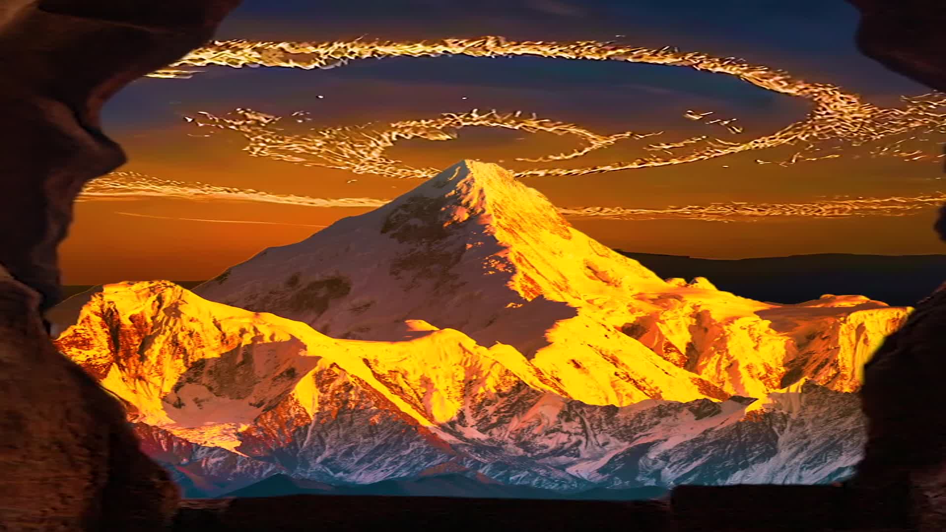 为了拍好这日照金山,无人机不幸坠毁,享年二个月