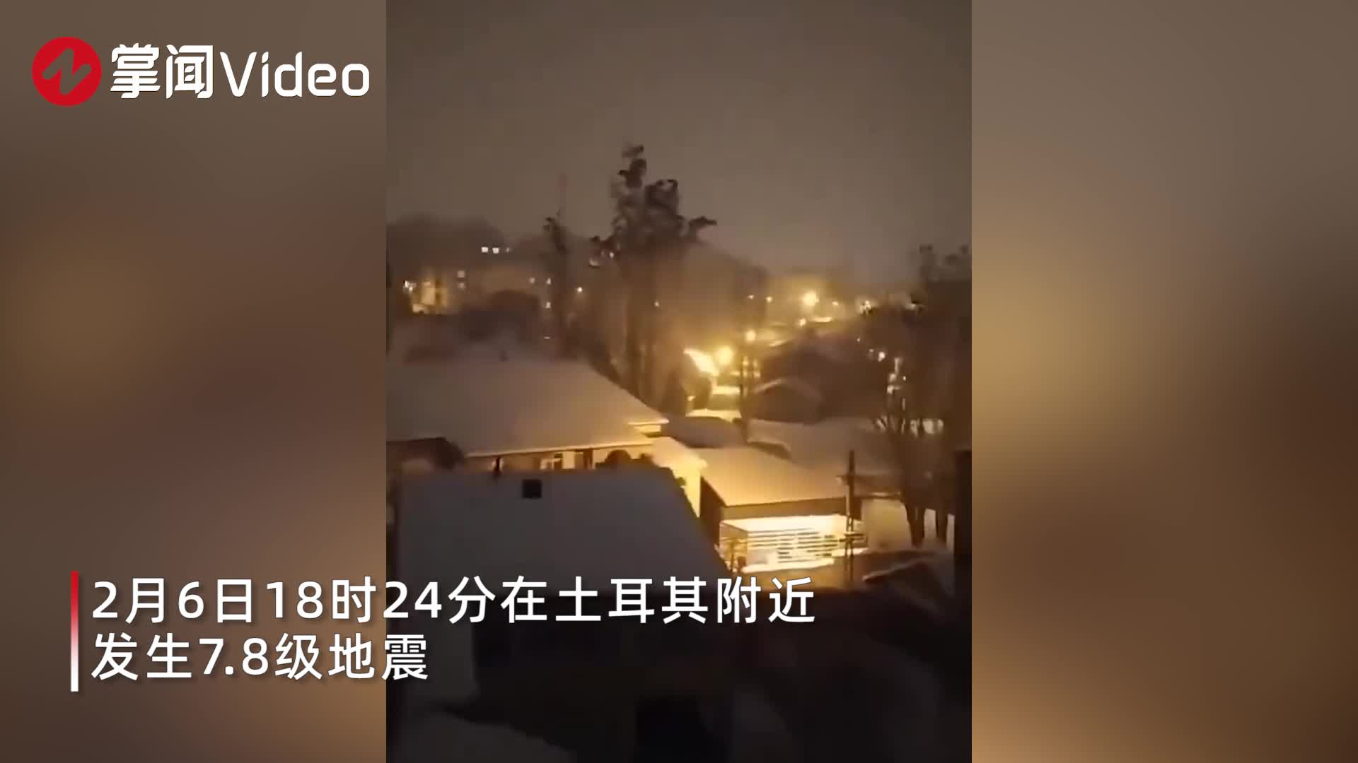 土耳其地震发生前,鸟群聚集在高树顶上喧叫,还在城市上空盘旋_新浪新闻