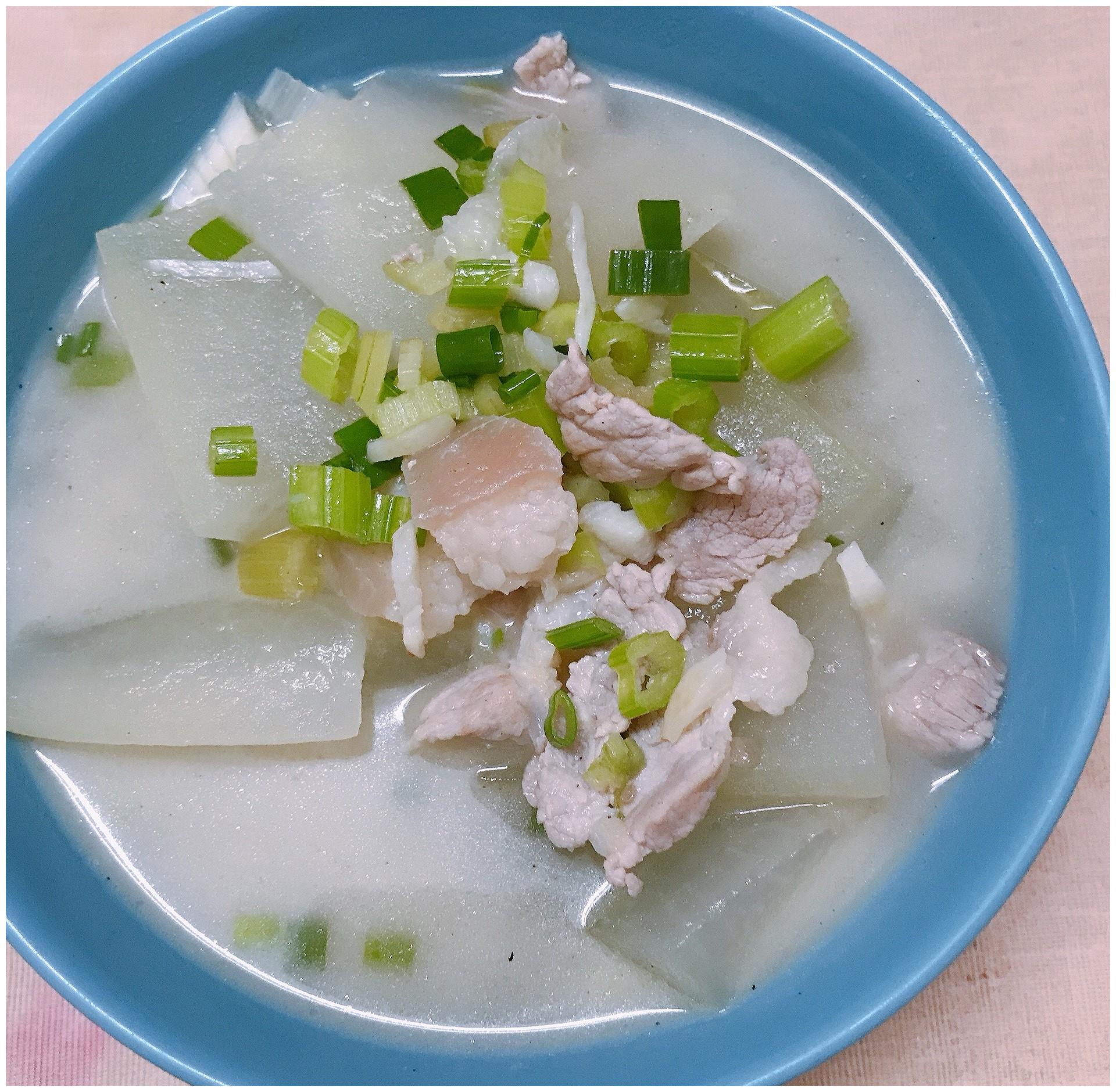 夏天解暑猪肉冬瓜汤__财经头条