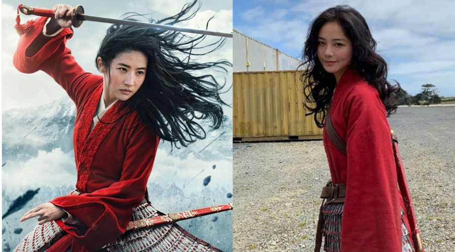 刘亦菲《花木兰》替身曝光 网惊叹:比本尊还漂亮