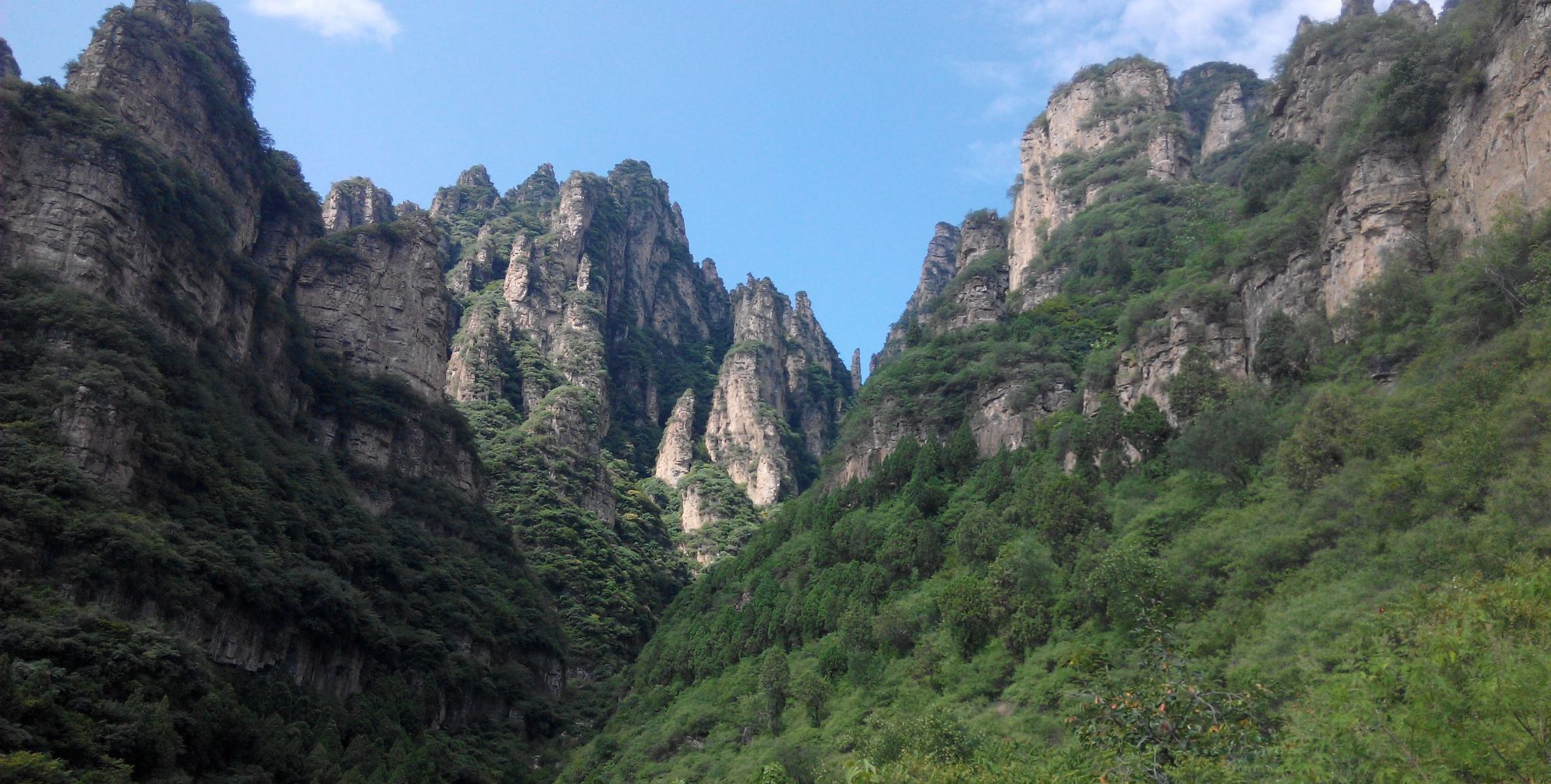 河北保定易县狼牙山景区看一看