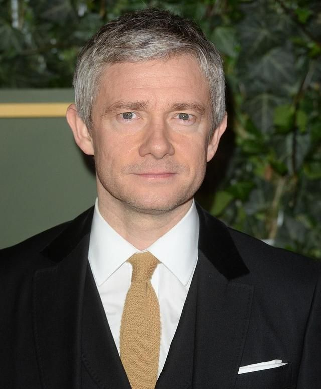 出演过《霍比特人》的马丁·弗瑞曼,穿西装真有商务范儿,挺厉害