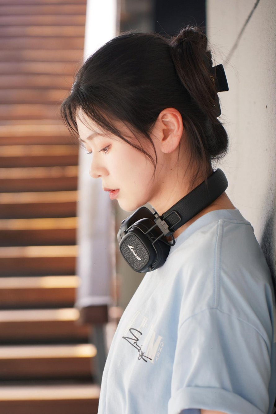 马歇尔major v头戴式耳机,复古高颜值更有长续航