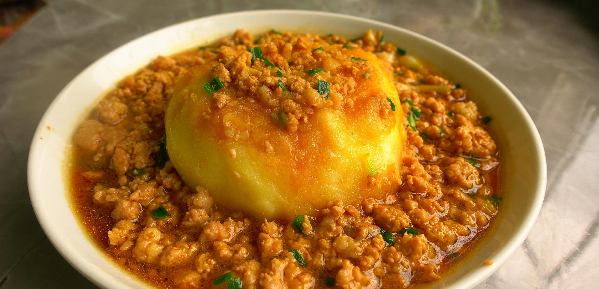 肉酱土豆泥好吃的关键,吃过一次就会迷上,太香了|土豆泥|肉酱|肉汁