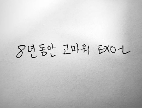 EXO出道8周年!成员们的SNS留言成为热门话题
