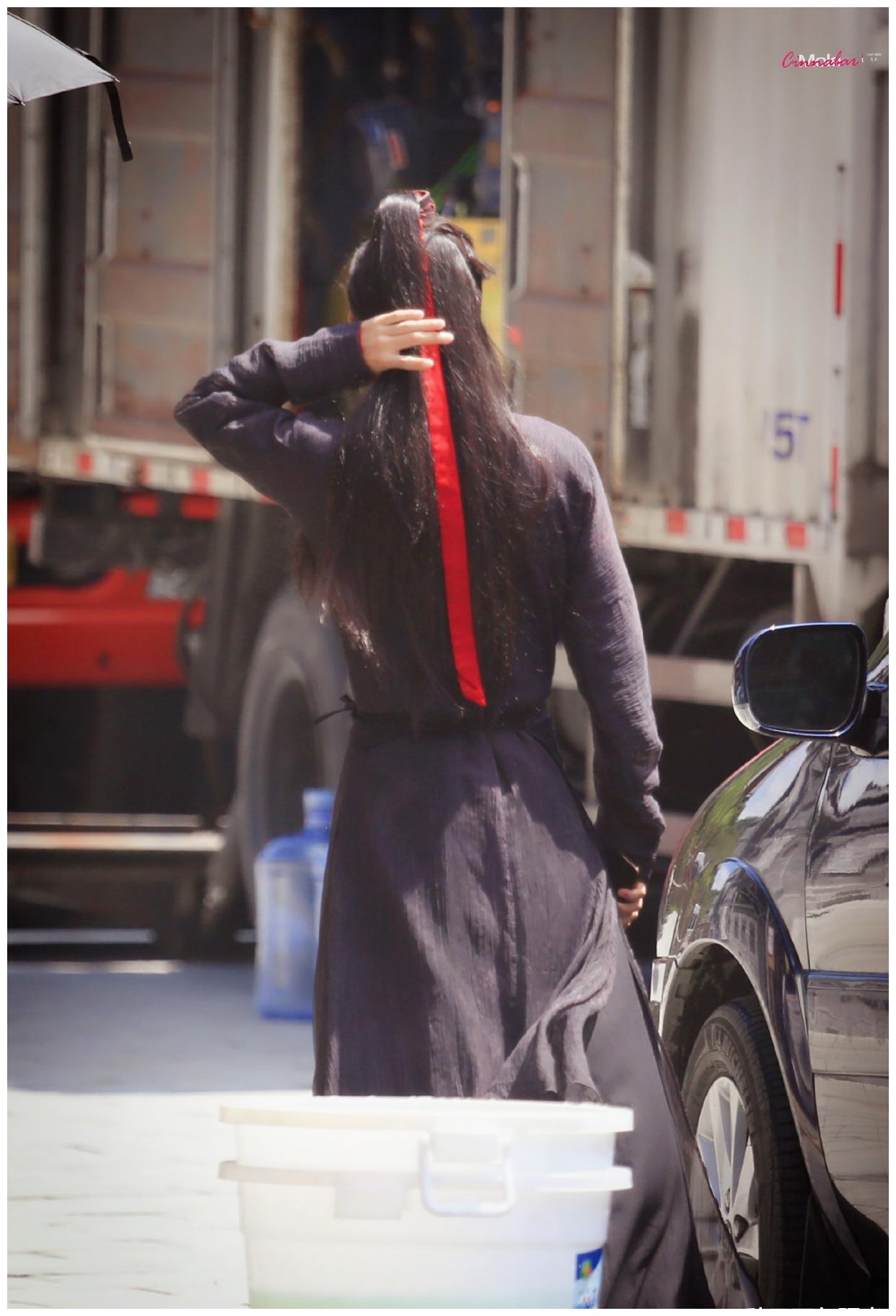 肖战又被挂件有翡传盗用陈情令地名背影竟是魏无羡