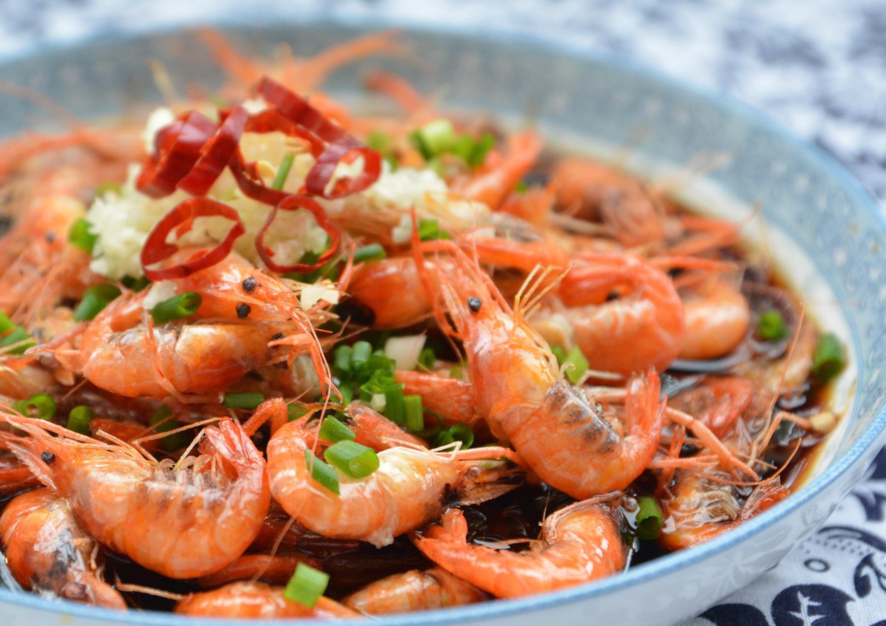 酱油虾,高端的食材往往需要简单烹饪方式,步骤简单一学就会_高清图集