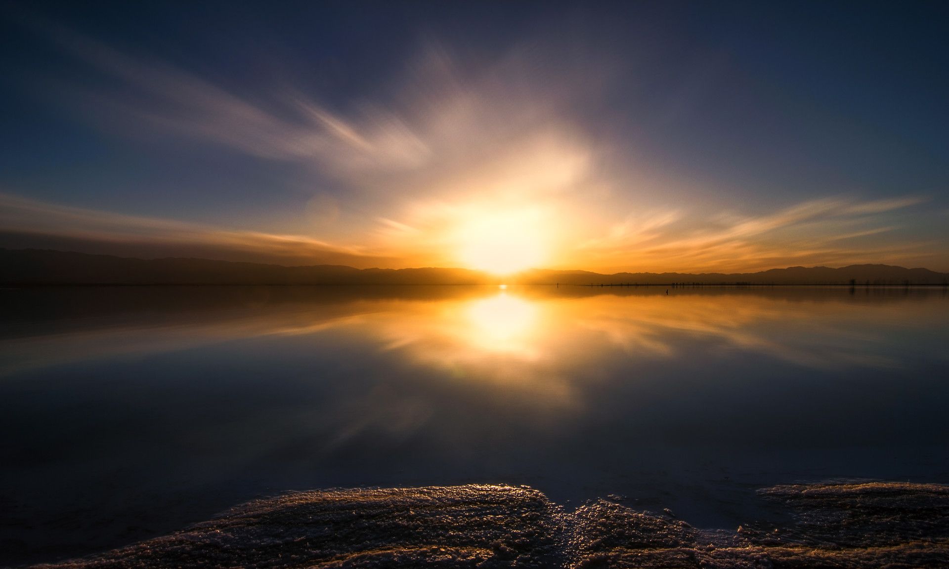 分享一组精美的日落壁纸_高清图集_新浪网