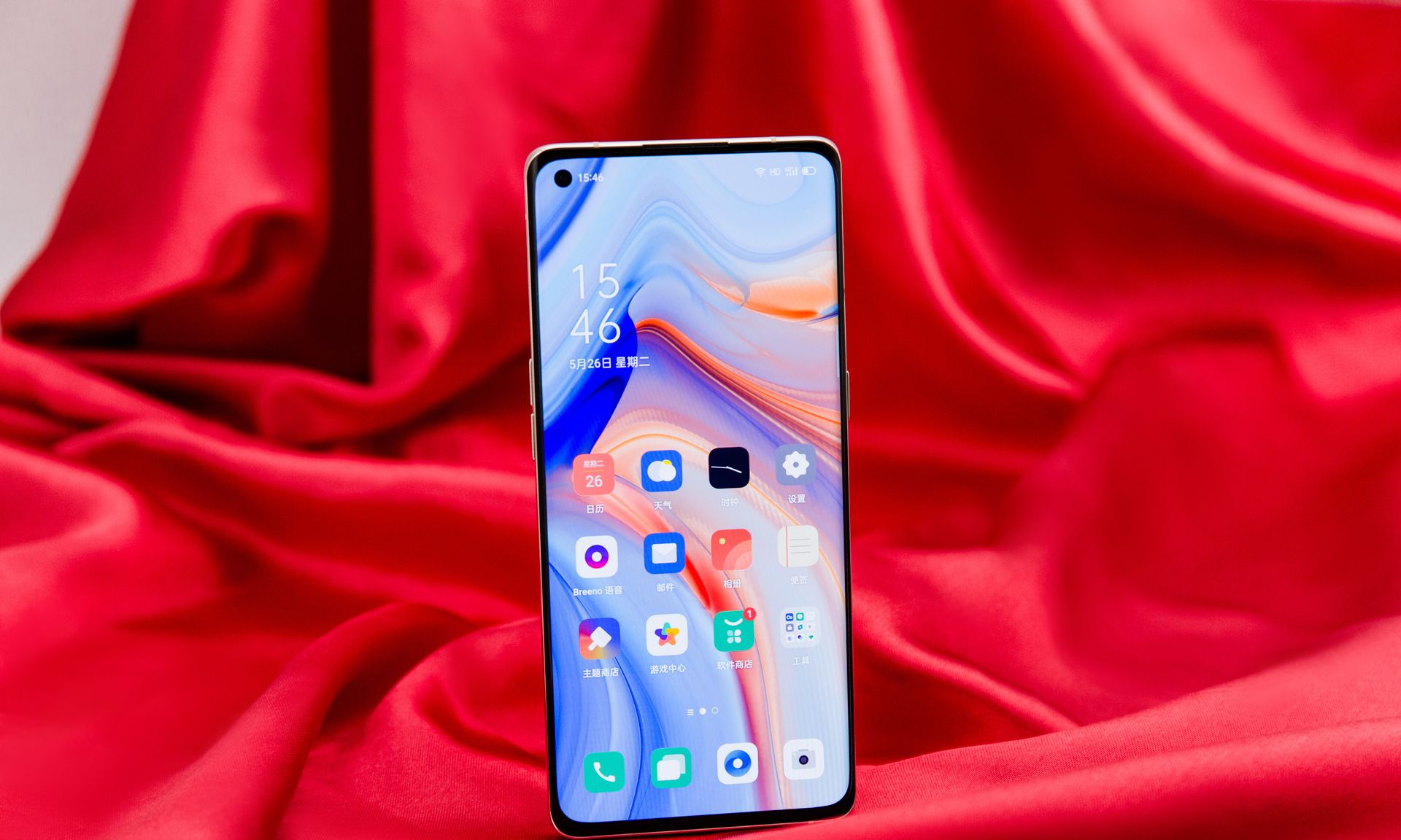 opporeno4pro图赏谁说5g手机轻薄和续航不可兼得