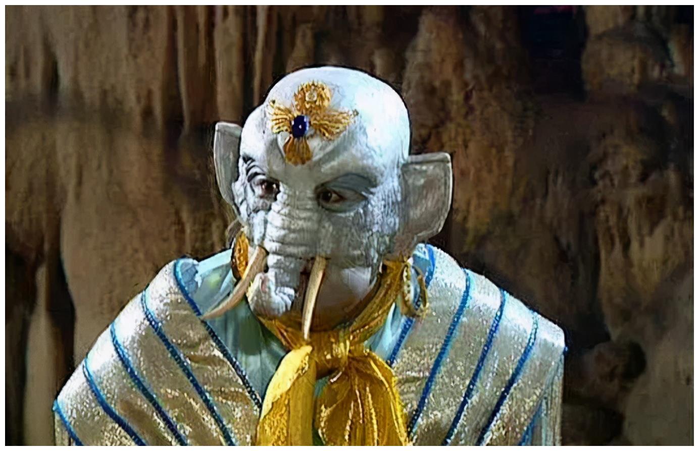 当然除此之外,王卫国老师在西游记中还参演了白象精的角色.