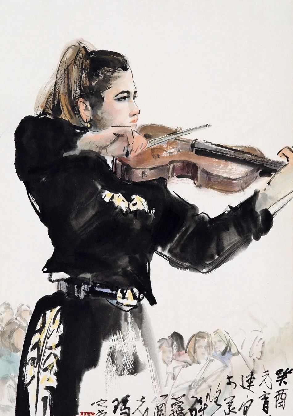 杨之光国画作品欣赏