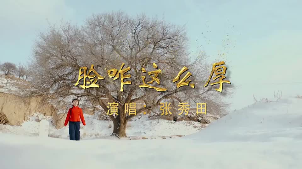 张秀田一首《脸咋这么厚》唱得太深情了!