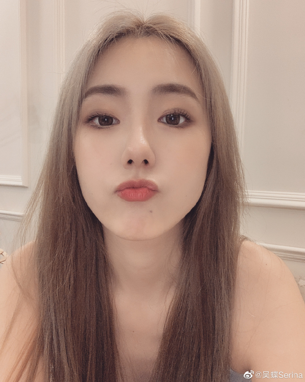 网红美女吴蝶迷人写真美照好可爱啊