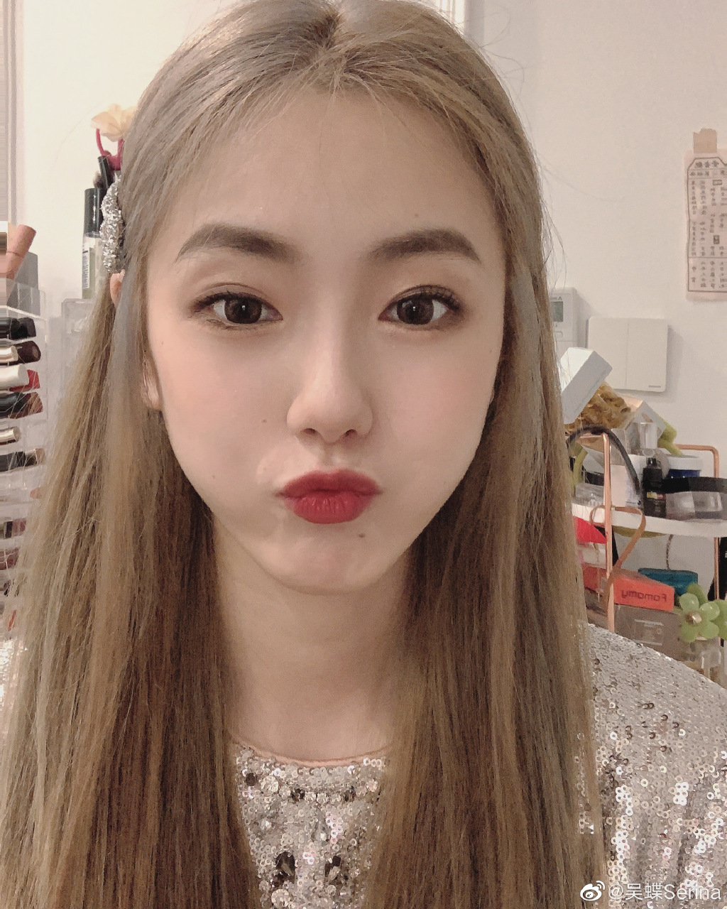 网红美女吴蝶迷人写真美照好可爱啊