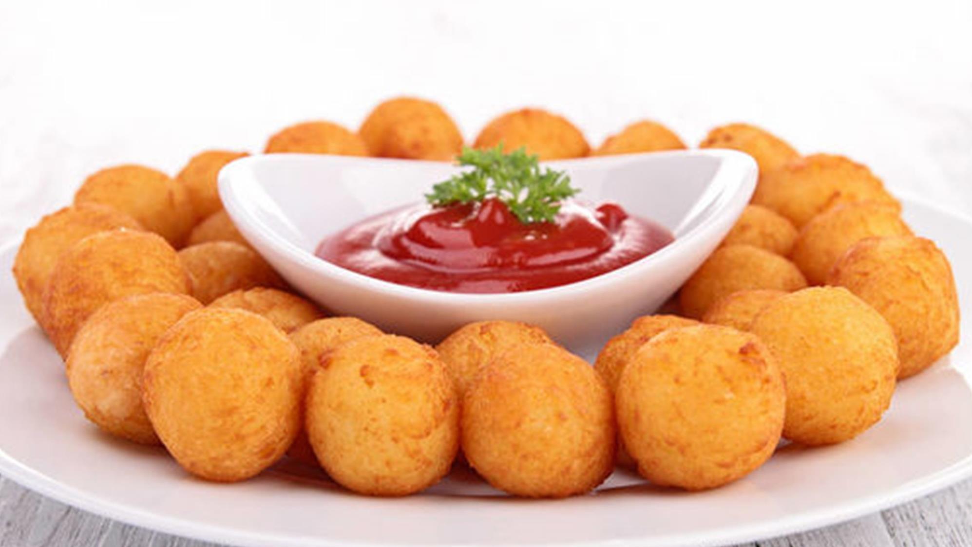 吃货们一定要学做的香酥土豆丸子,可太香了!