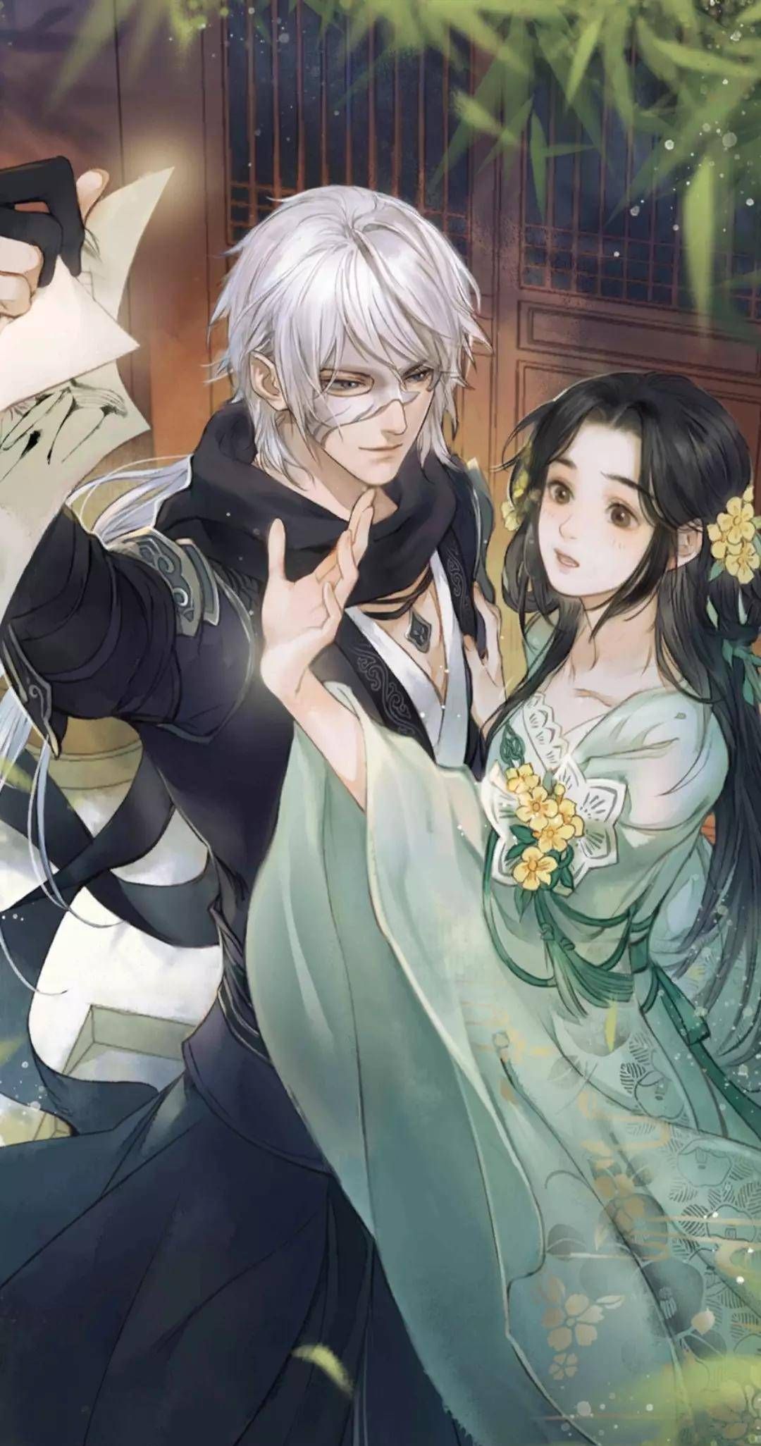 手机壁纸 遇见逆水寒插画欣赏